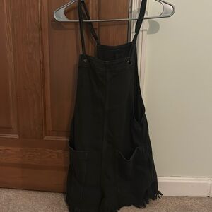 Aerie size XS black overalls